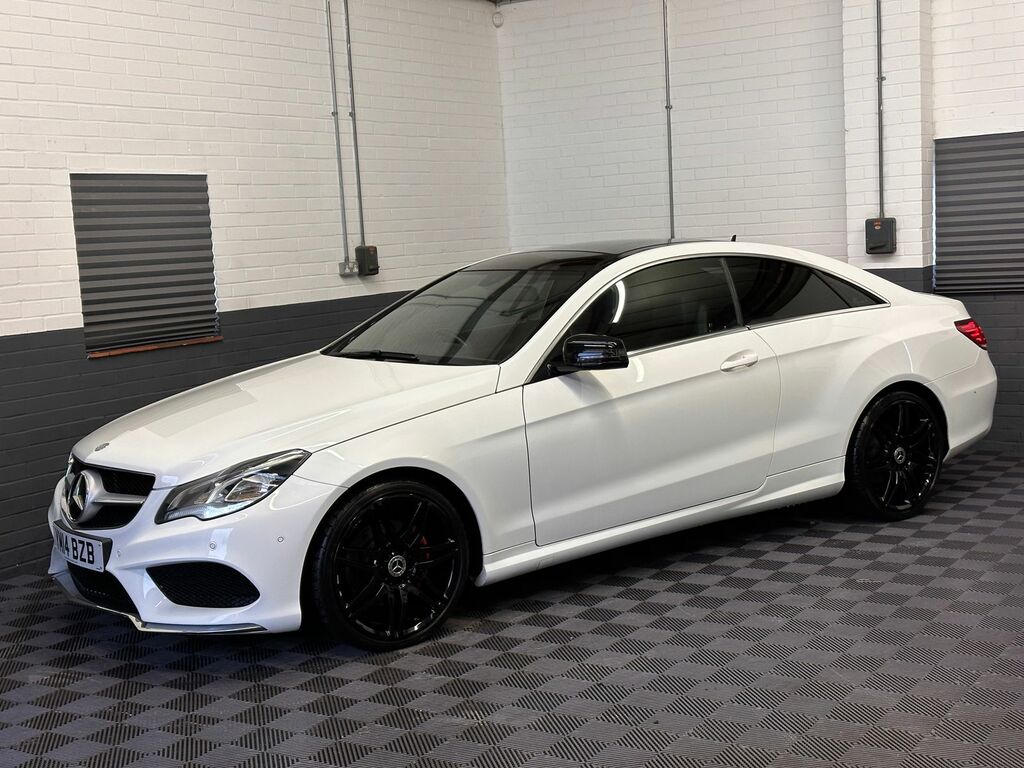 Mercedes-Benz E Class 2.1 E250 Cdi Amg Sport Coupe G-tronic YM14BZB White #5