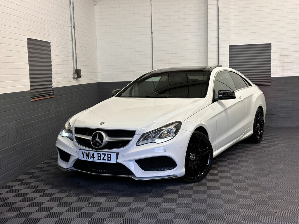 Mercedes-Benz E Class 2.1 E250 Cdi Amg Sport Coupe G-tronic White