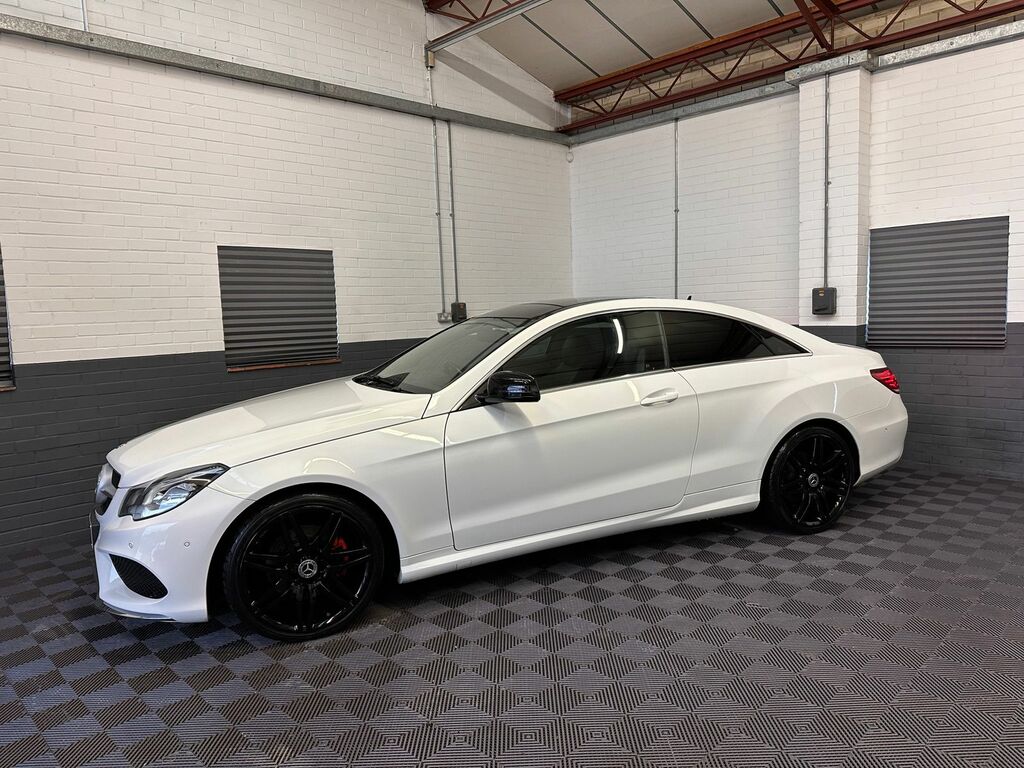 Mercedes-Benz E Class 2.1 E250 Cdi Amg Sport Coupe G-tronic YM14BZB White #6