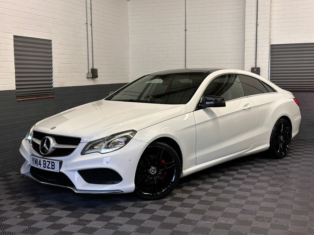 Mercedes-Benz E Class 2.1 E250 Cdi Amg Sport Coupe G-tronic YM14BZB White #2