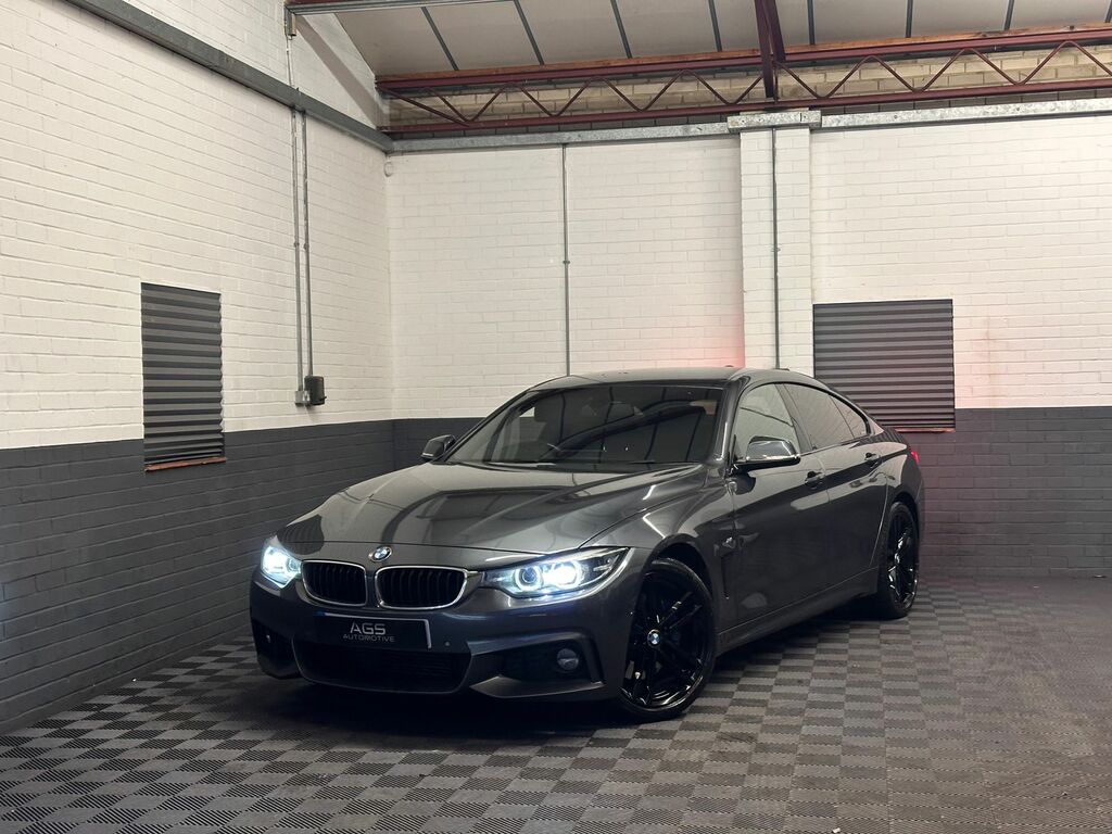 BMW 4 Series Gran Coupe 2.0 420D M Sport Hatchback Euro 6 YD19ZOX Grey #2
