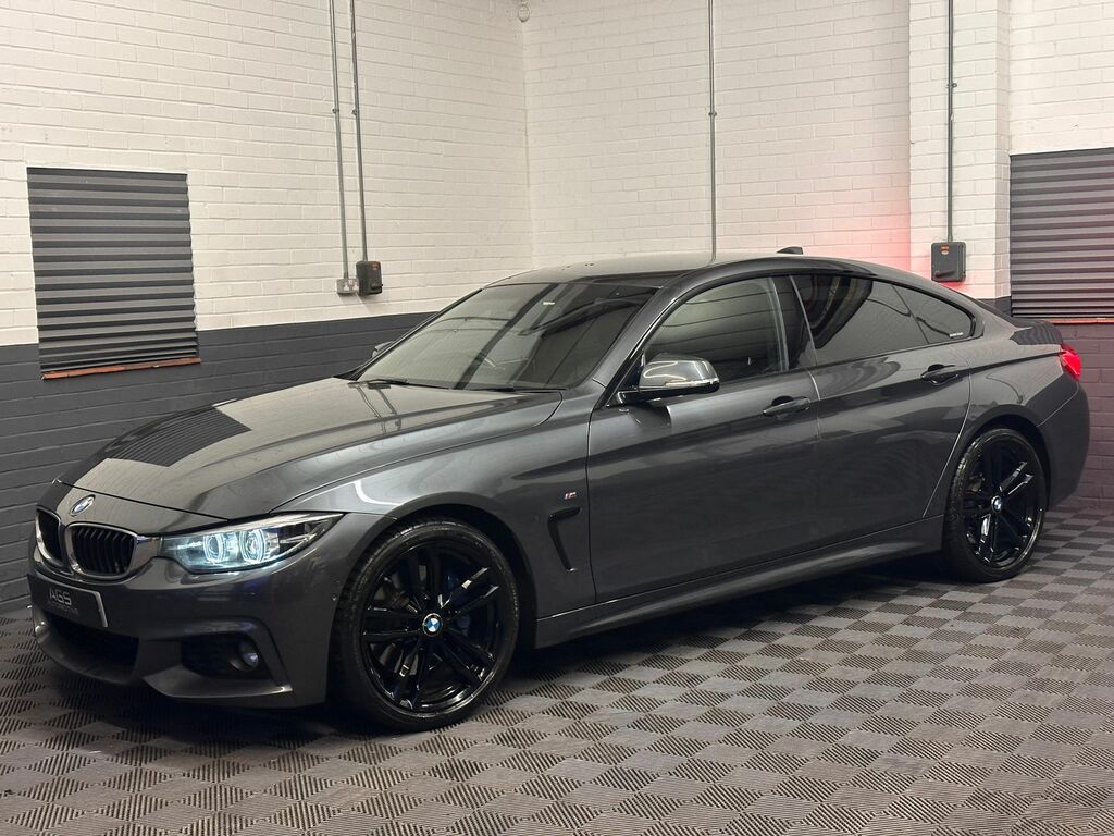 BMW 4 Series Gran Coupe 2.0 420D M Sport Hatchback Euro 6 YD19ZOX Grey #6