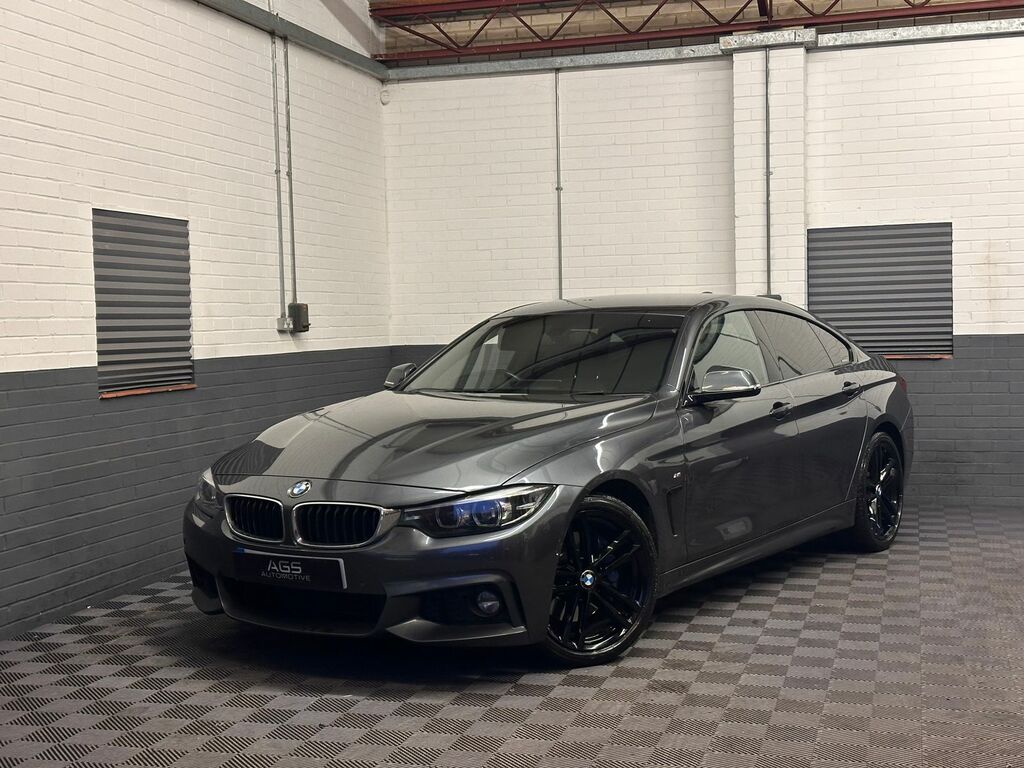 BMW 4 Series Gran Coupe 2.0 420D M Sport Hatchback Euro 6 YD19ZOX Grey #4