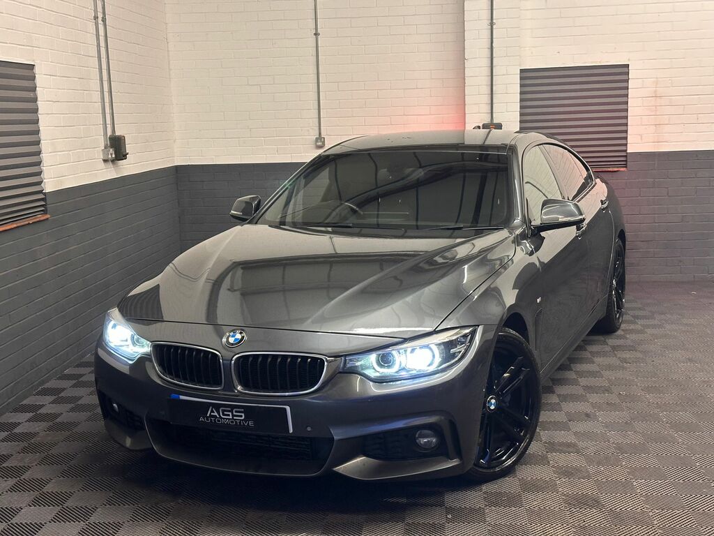 BMW 4 Series Gran Coupe 2.0 420D M Sport Hatchback Euro 6 YD19ZOX Grey #3
