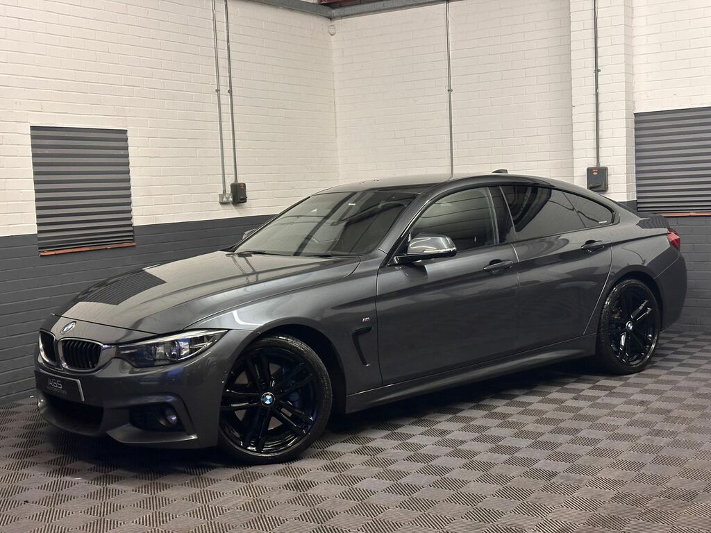 BMW 4 Series Gran Coupe 2.0 420D M Sport Hatchback Euro 6 YD19ZOX Grey #5