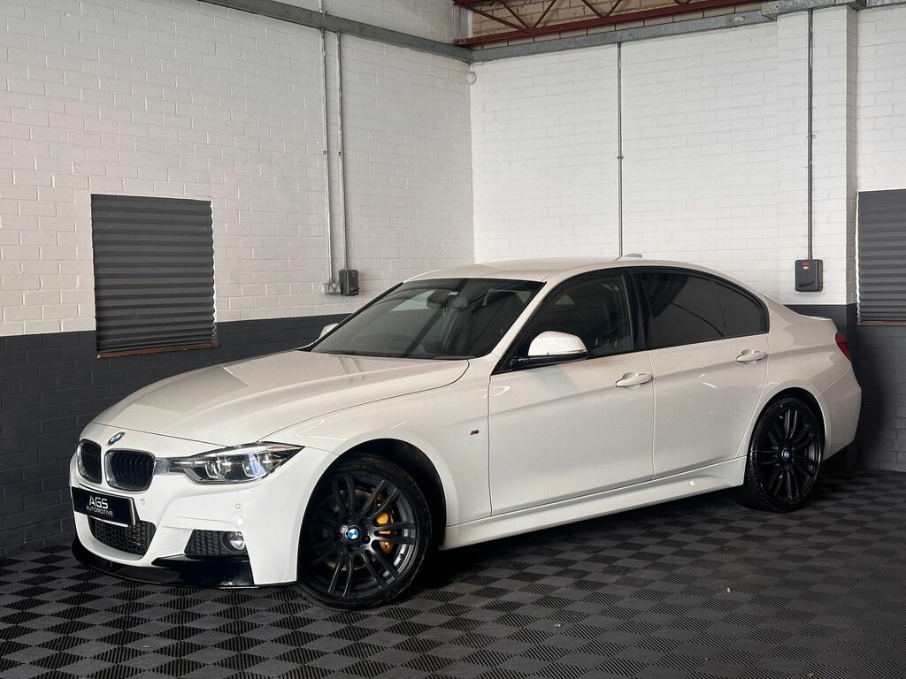 BMW 3 Series 3.0 335D M Sport Saloon Xdrive Eur MC66XLY White #3