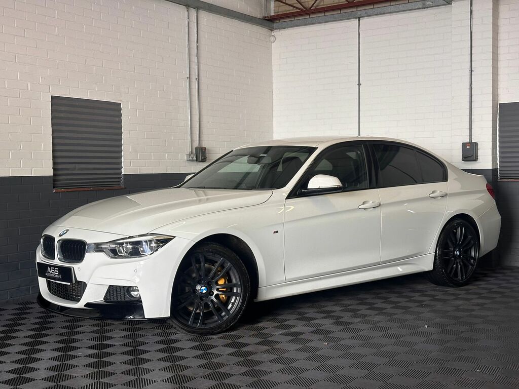 BMW 3 Series 3.0 335D M Sport Saloon Xdrive Eur MC66XLY White #4
