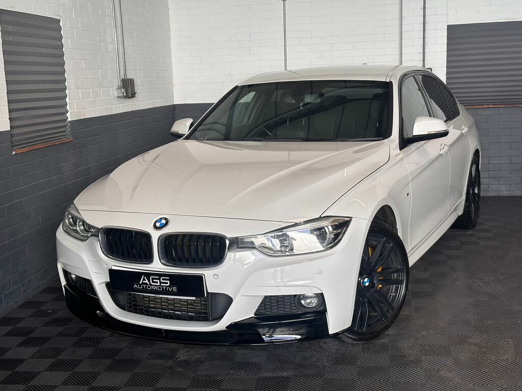 BMW 3 Series 3.0 335D M Sport Saloon Xdrive Eur MC66XLY White #2