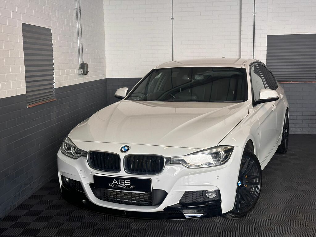 BMW 3 Series 3.0 335D M Sport Saloon Xdrive Eur MC66XLY White #5