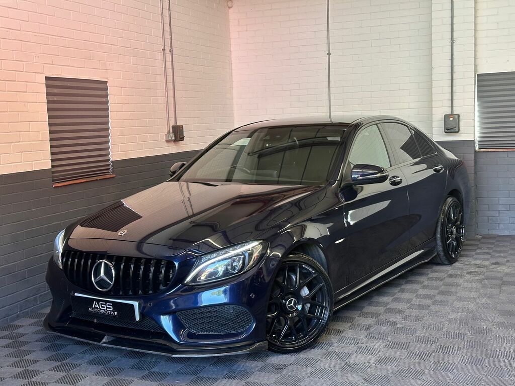 Mercedes-Benz C Class 2.1 C220d Amg Line Premium Plus Saloon Diese KO17VHB Blue #3
