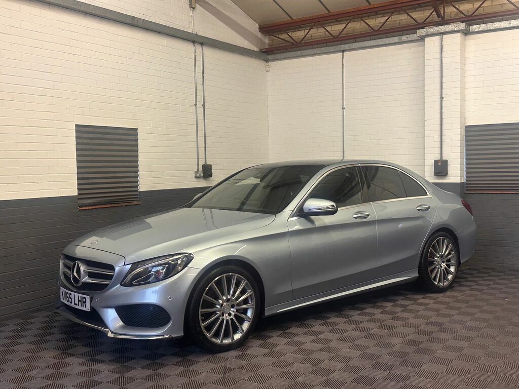 Mercedes-Benz C Class 2.1 C250d Amg Line Premium Plus Saloon Diese KV65LHR Silver #4