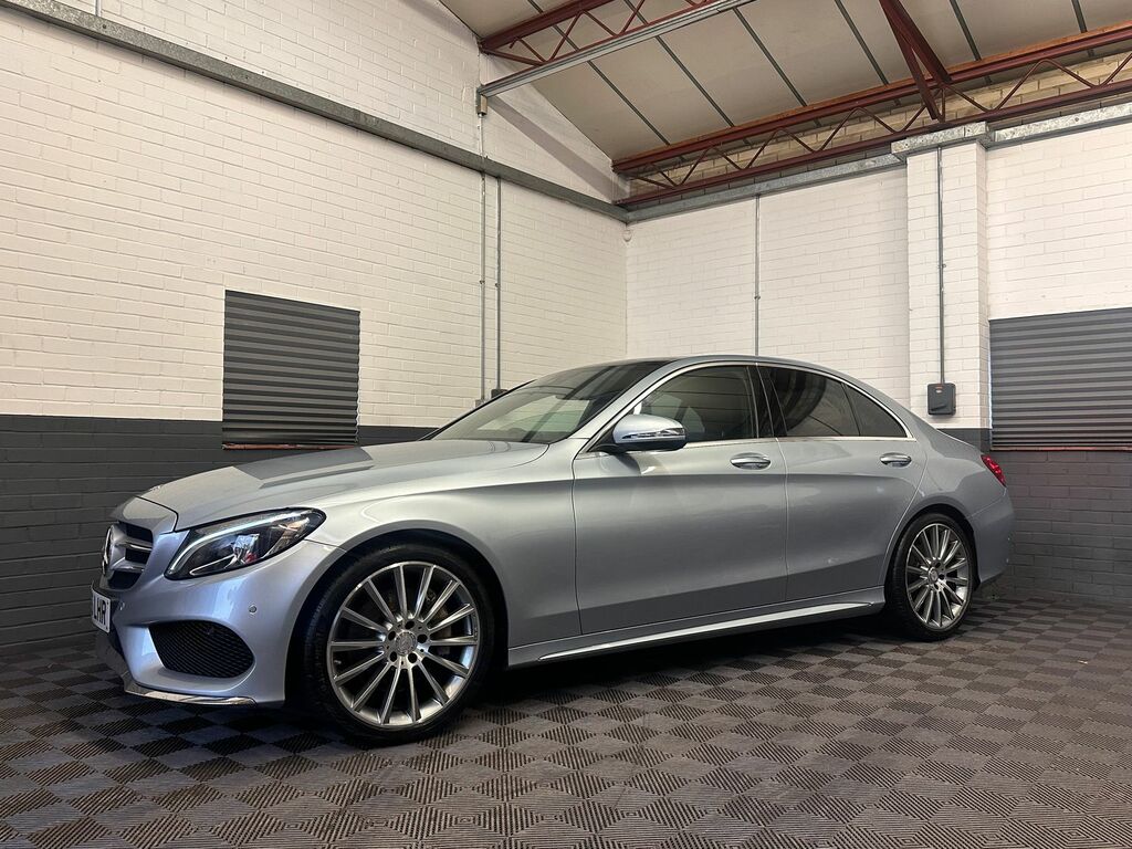 Mercedes-Benz C Class 2.1 C250d Amg Line Premium Plus Saloon Diese KV65LHR Silver #6