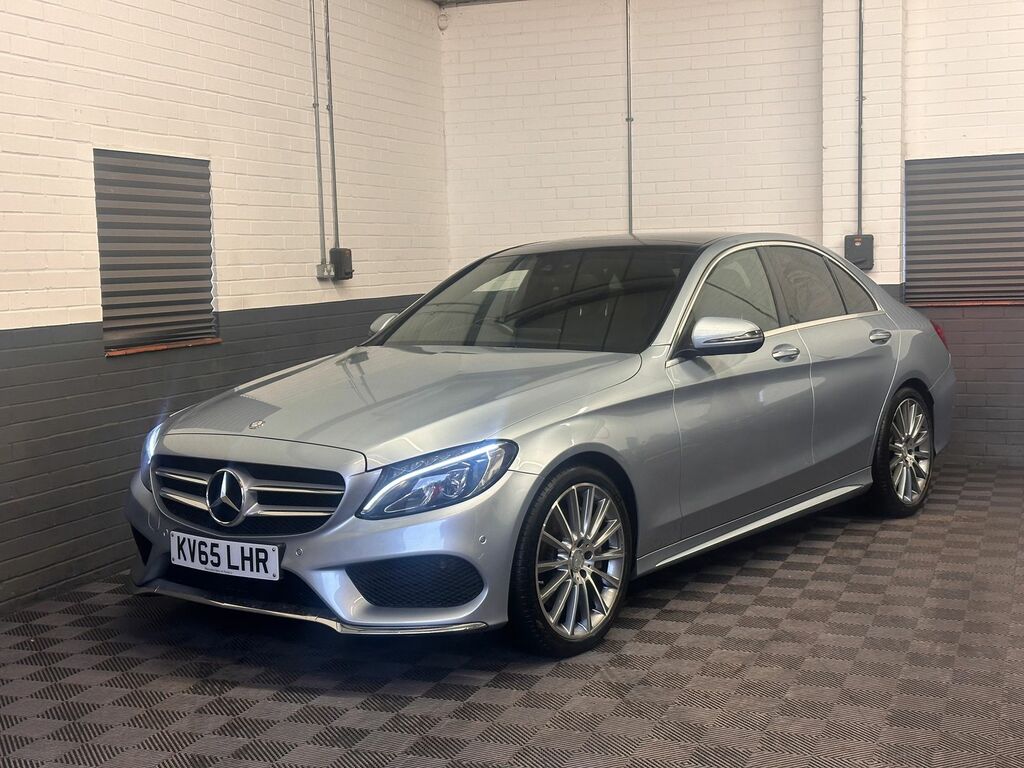 Mercedes-Benz C Class 2.1 C250d Amg Line Premium Plus Saloon Diese KV65LHR Silver #5