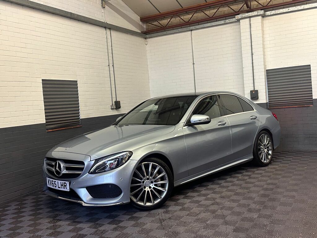 Mercedes-Benz C Class 2.1 C250d Amg Line Premium Plus Saloon Diese KV65LHR Silver #3