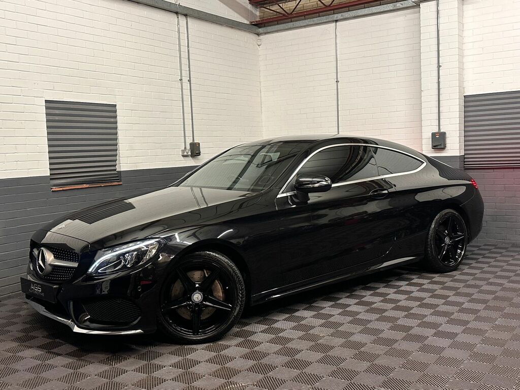 Mercedes-Benz C Class 2.1 C250d Amg Line Coupe G-tronic Euro MM16OTU Black #2