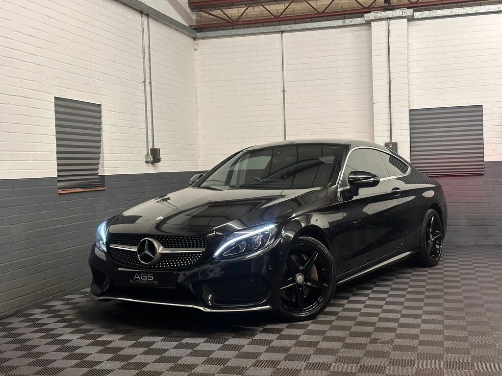 Mercedes-Benz C Class 2.1 C250d Amg Line Coupe G-tronic Euro Black
