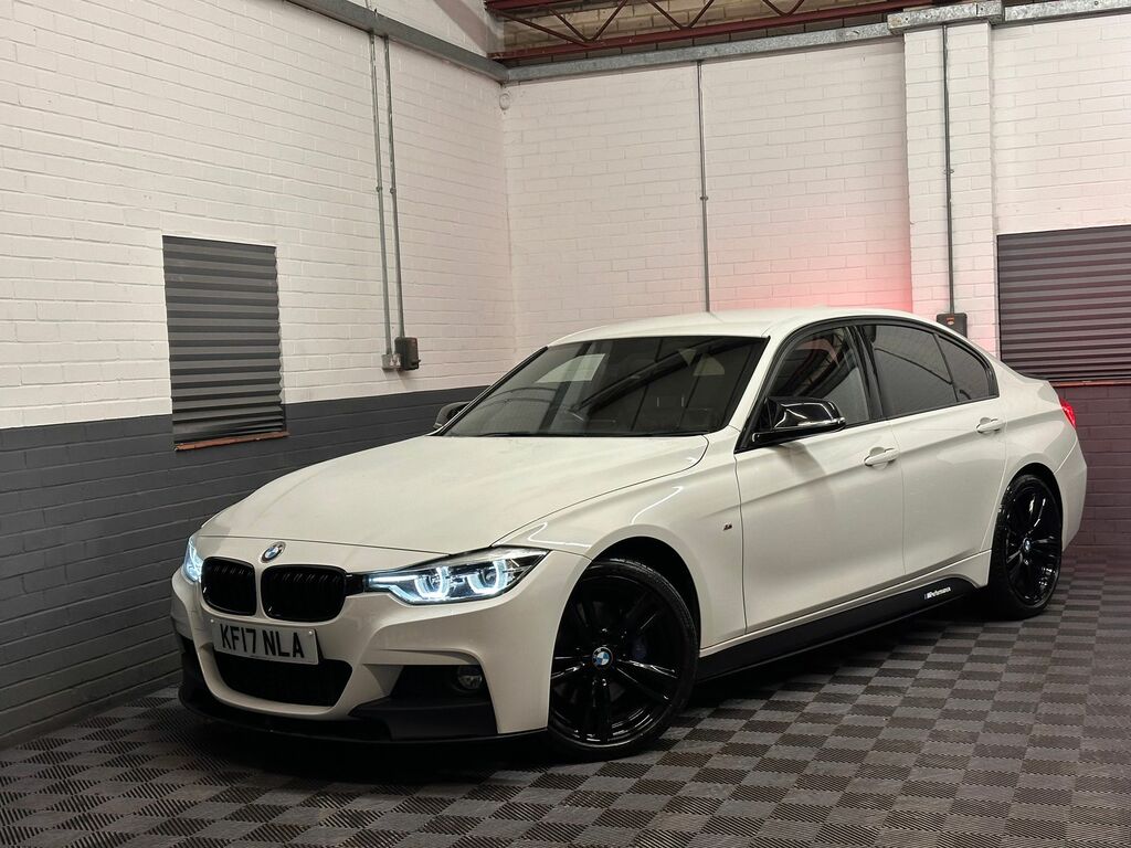 BMW 3 Series 2.0 320D M Sport Saloon Euro 6 S KF17NLA White