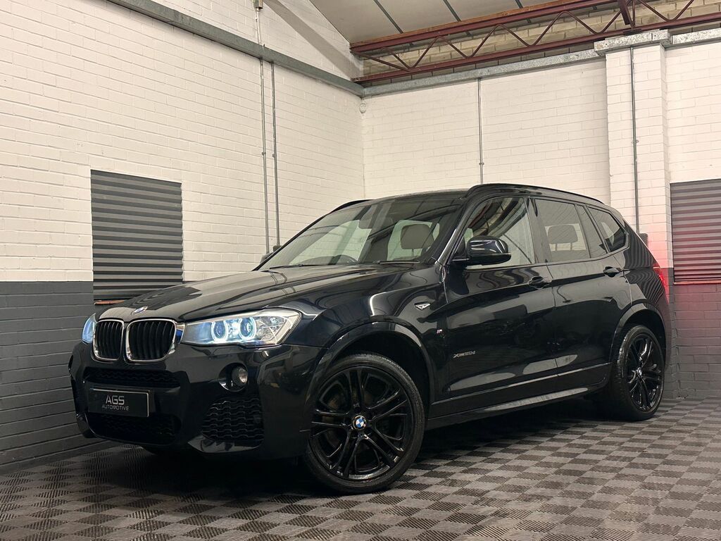 BMW X3 2.0 20D M Sport Suv Xdrive Euro 6 GD65HBG Black #2