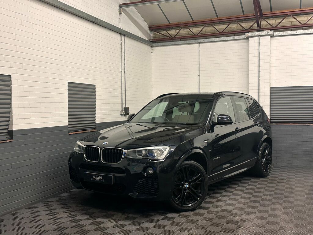 BMW X3 2.0 20D M Sport Suv Xdrive Euro 6 GD65HBG Black #4