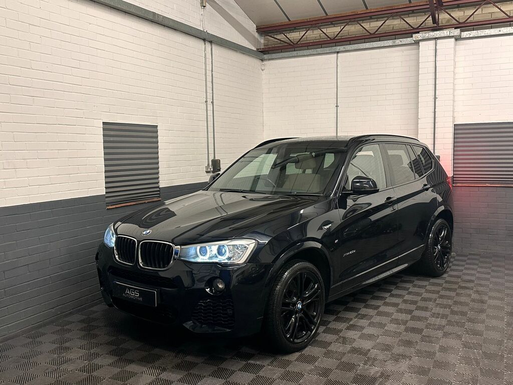 BMW X3 2.0 20D M Sport Suv Xdrive Euro 6 GD65HBG Black #3
