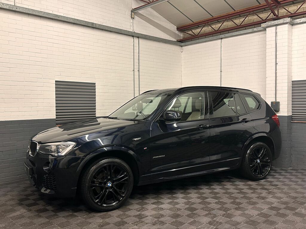BMW X3 2.0 20D M Sport Suv Xdrive Euro 6 GD65HBG Black #5