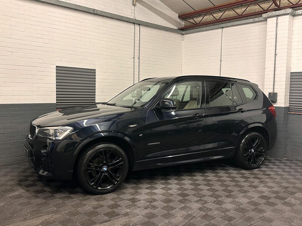 BMW X3 2.0 20D M Sport Suv Xdrive Euro 6 GD65HBG Black #6