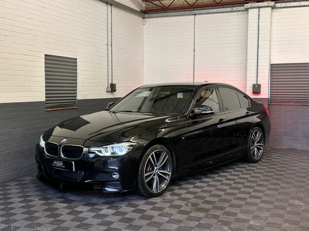 BMW 3 Series 2.0 320D M Sport Saloon Euro 6 S YM66KZA Black #5