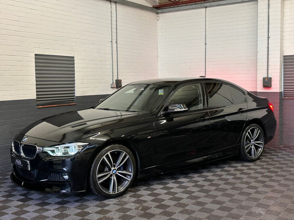 BMW 3 Series 2.0 320D M Sport Saloon Euro 6 S YM66KZA Black #6