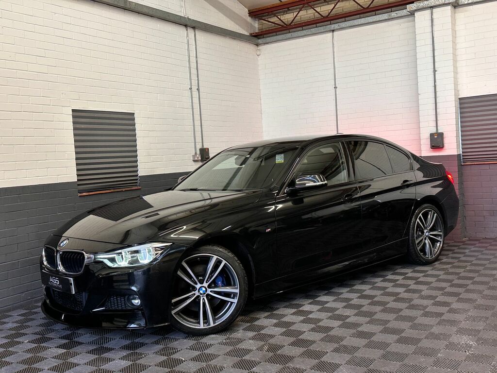 BMW 3 Series 2.0 320D M Sport Saloon Euro 6 S YM66KZA Black #4