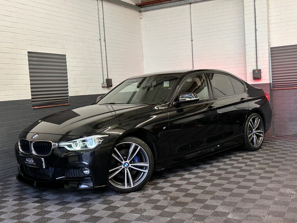 BMW 3 Series 2.0 320D M Sport Saloon Euro 6 S YM66KZA Black #3