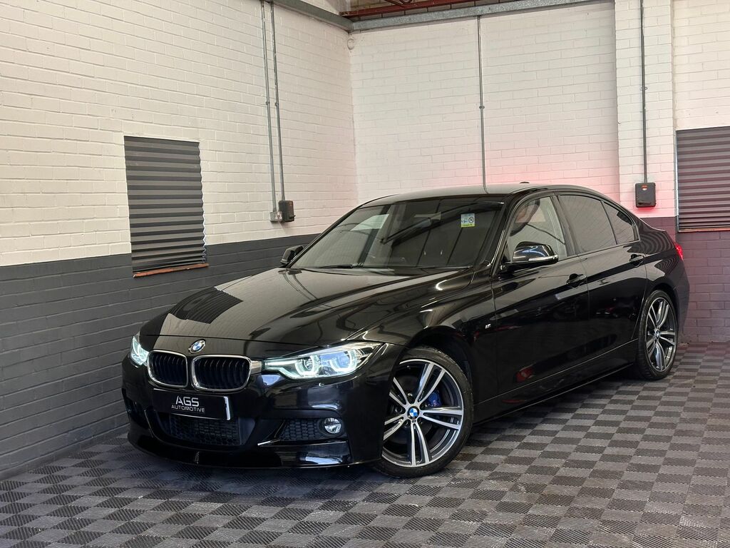 BMW 3 Series 2.0 320D M Sport Saloon Euro 6 S YM66KZA Black #2