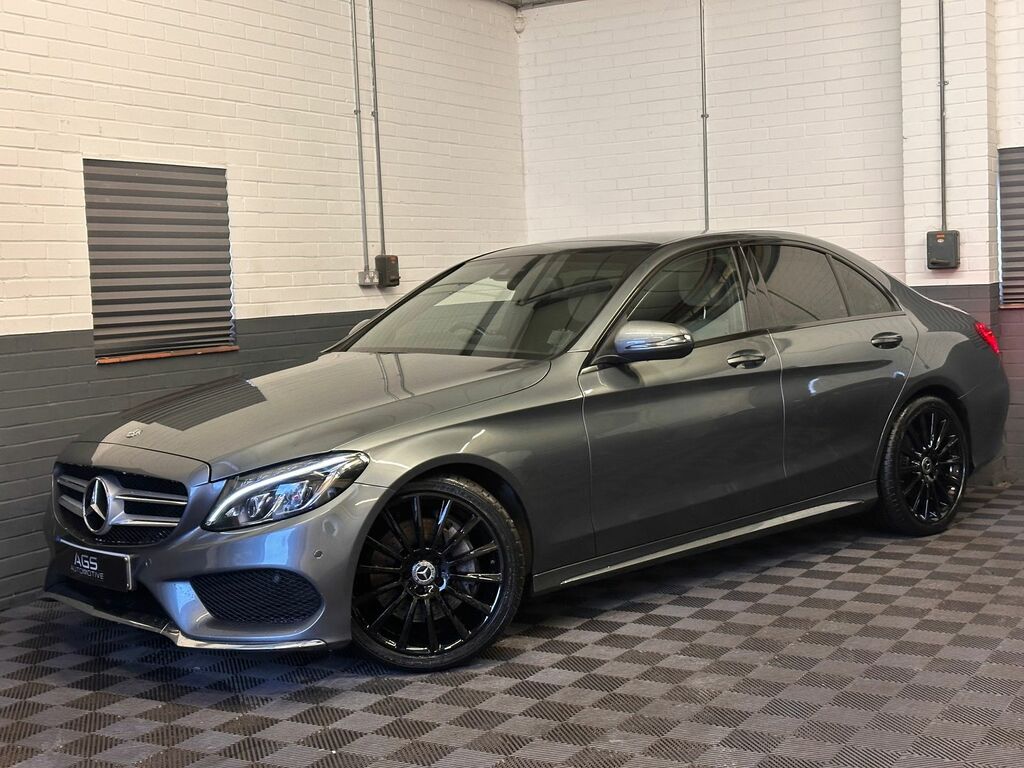 Mercedes-Benz C Class 2.1 C250d Amg Line Premium Saloon G-t GY67GMO Grey #3