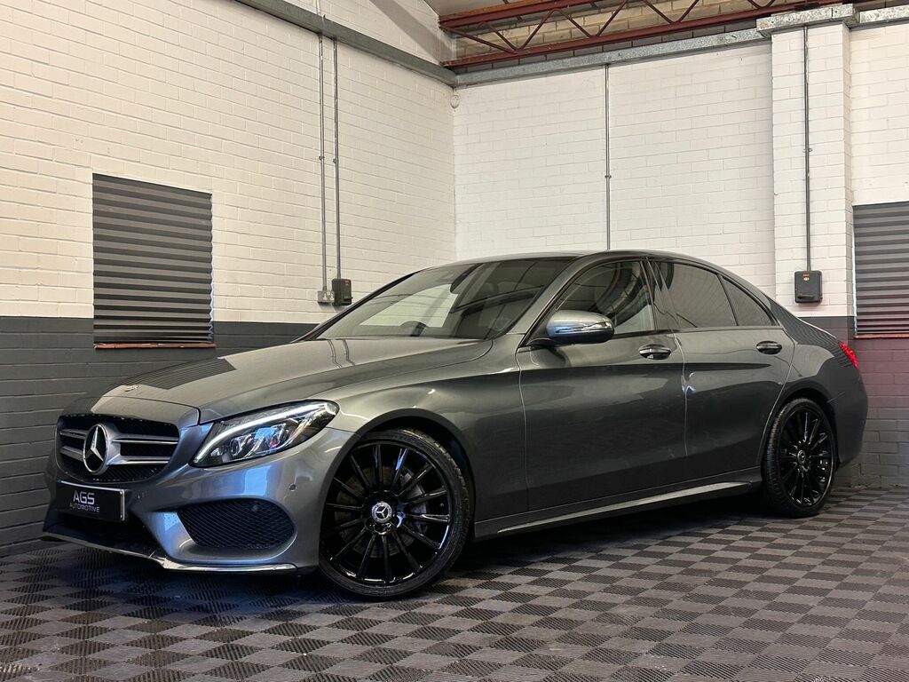 Mercedes-Benz C Class 2.1 C250d Amg Line Premium Saloon G-t GY67GMO Grey #4