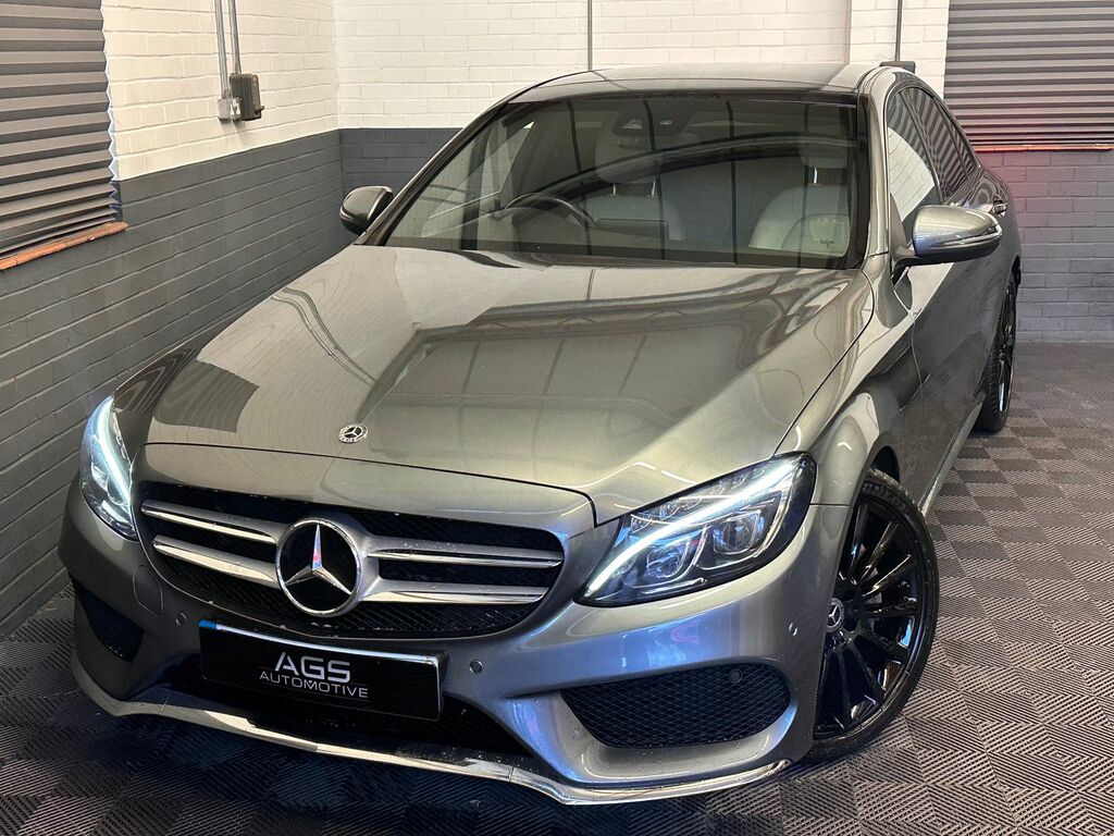 Mercedes-Benz C Class 2.1 C250d Amg Line Premium Saloon G-t GY67GMO Grey #5