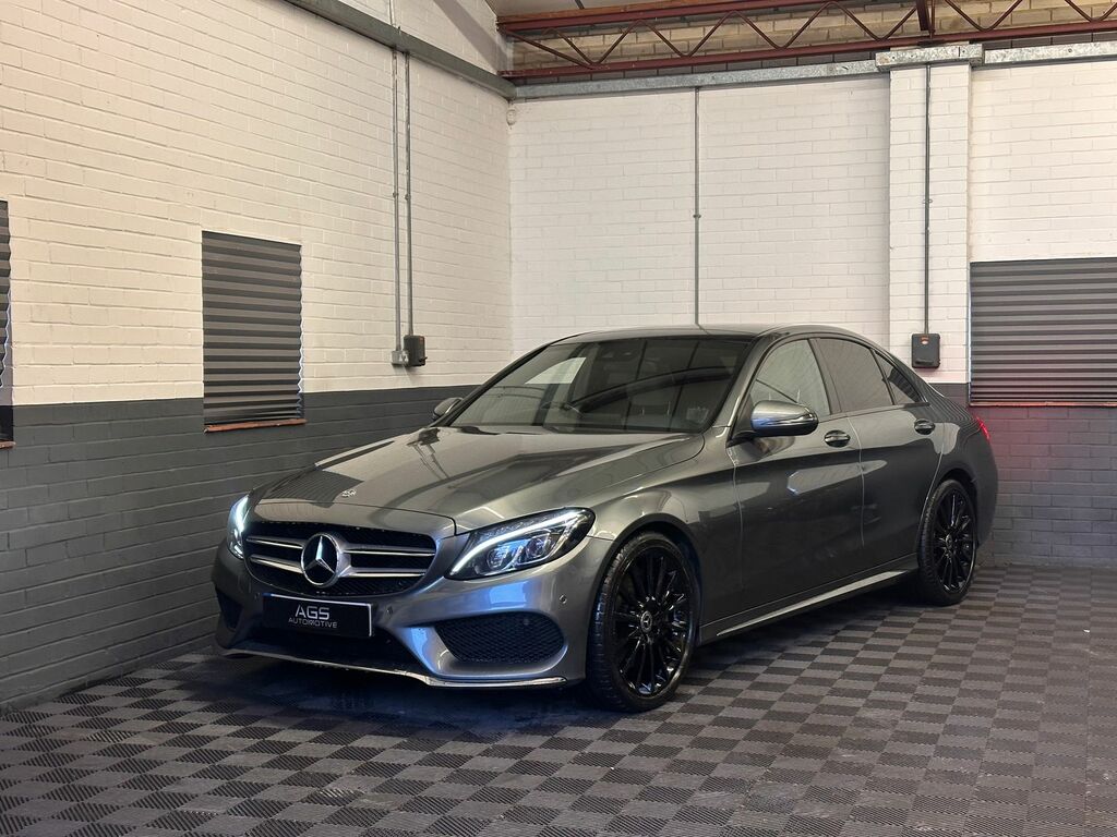 Mercedes-Benz C Class 2.1 C250d Amg Line Premium Saloon G-t GY67GMO Grey #6