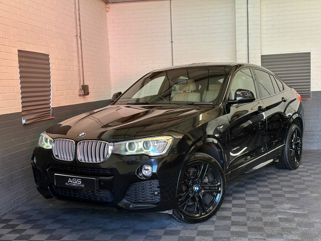 BMW X4 3.0 30D M Sport Suv Xdrive Euro 6 Black