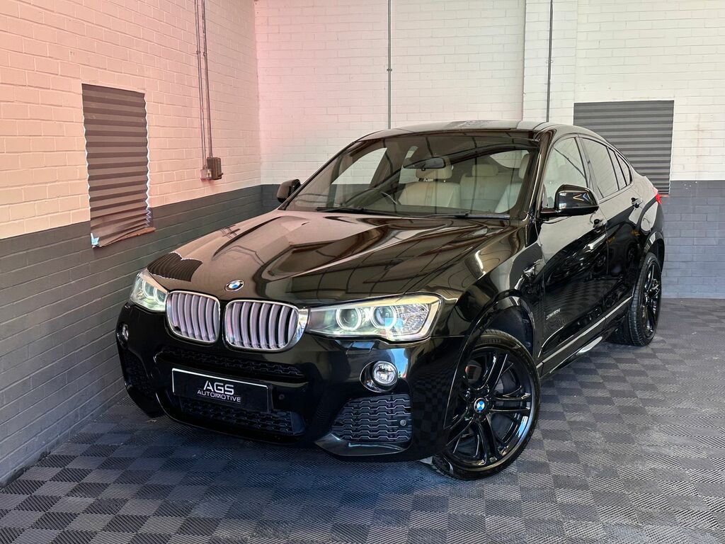 BMW X4 3.0 30D M Sport Suv Xdrive Euro 6 Black #3
