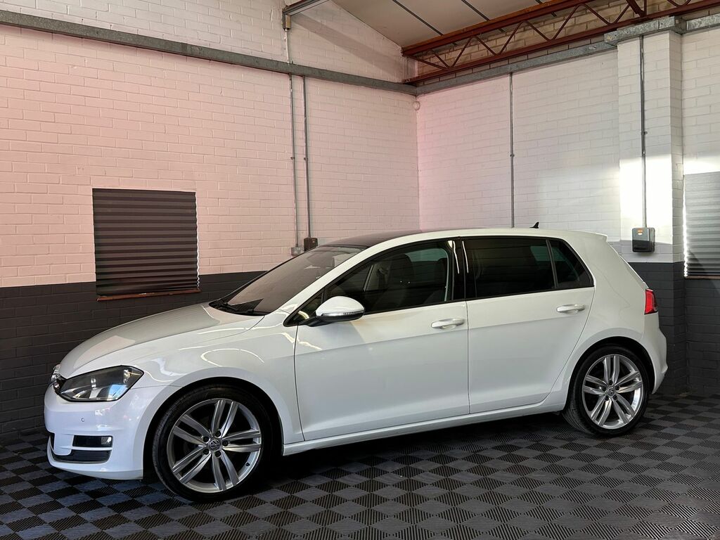 Volkswagen Golf 2.0 Tdi Bluemotion Tech Gt Edition Hatchback D BW16CWK White #5