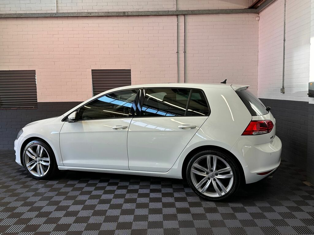 Volkswagen Golf 2.0 Tdi Bluemotion Tech Gt Edition Hatchback D BW16CWK White #6