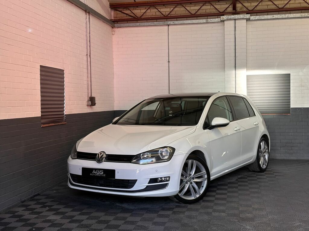 Volkswagen Golf 2.0 Tdi Bluemotion Tech Gt Edition Hatchback D White