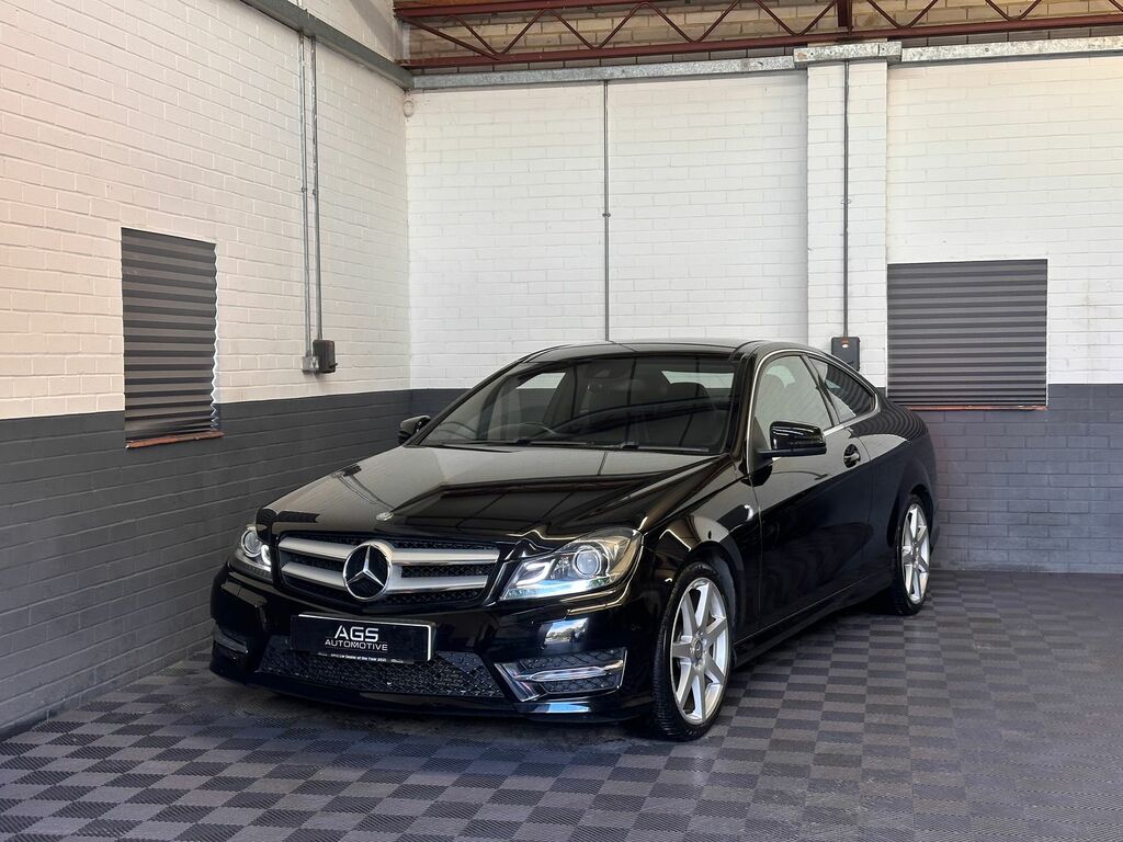 Mercedes-Benz C Class 2.1 C220 Cdi Amg Sport Edition Coupe G- MV14HYA Black #4