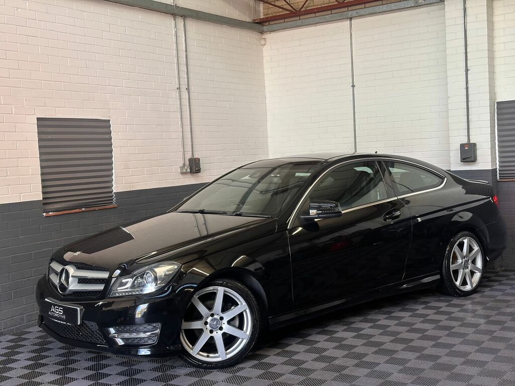 Mercedes-Benz C Class 2.1 C220 Cdi Amg Sport Edition Coupe G- MV14HYA Black #2