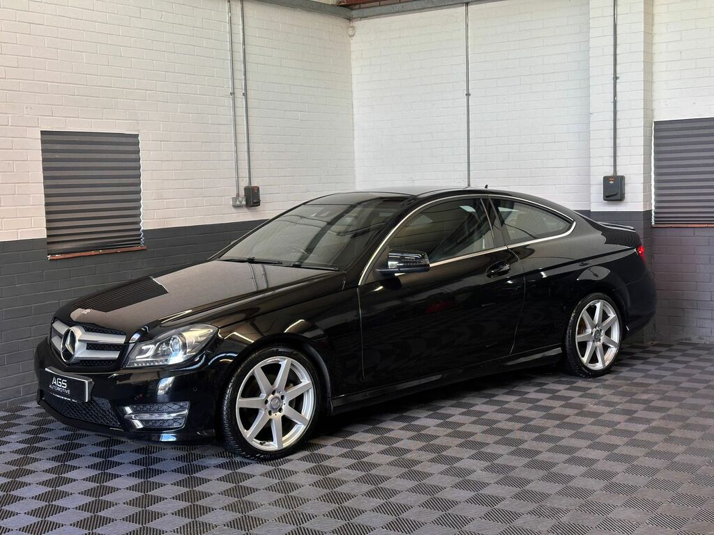 Mercedes-Benz C Class 2.1 C220 Cdi Amg Sport Edition Coupe G- MV14HYA Black #5