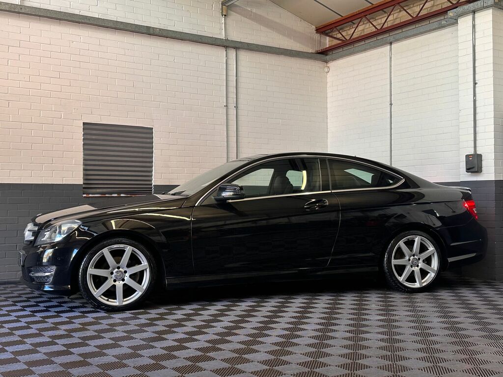 Mercedes-Benz C Class 2.1 C220 Cdi Amg Sport Edition Coupe G- MV14HYA Black #6