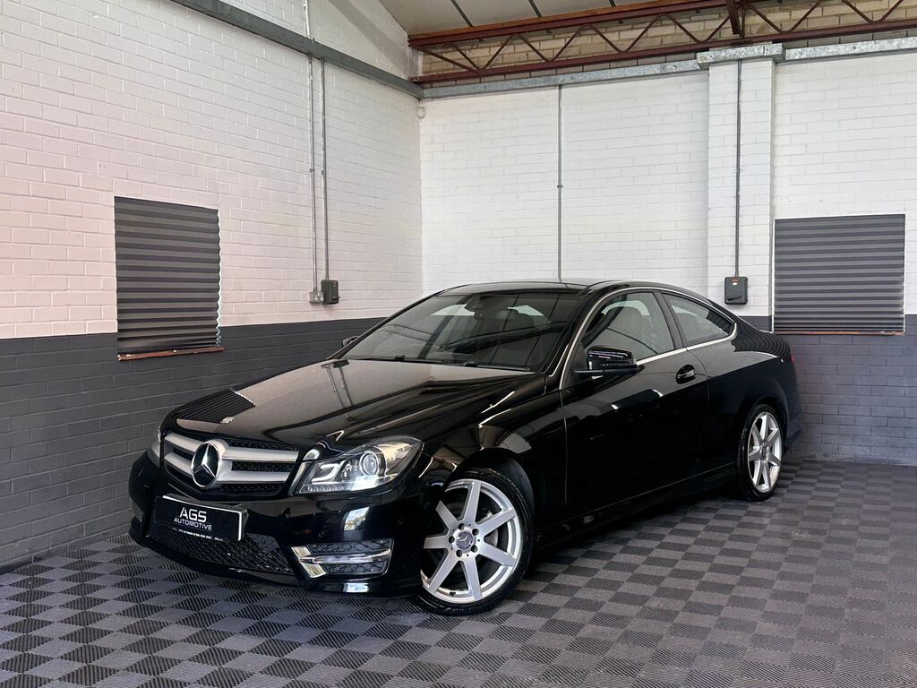 Mercedes-Benz C Class 2.1 C220 Cdi Amg Sport Edition Coupe G- MV14HYA Black #3