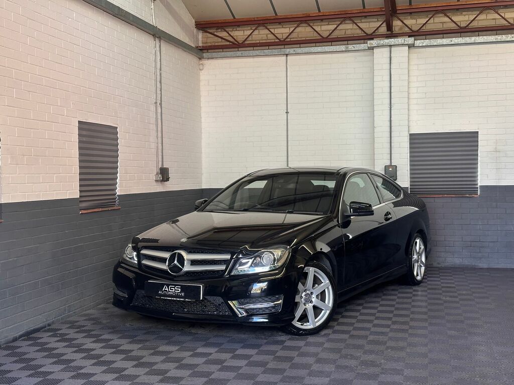 Mercedes-Benz C Class 2.1 C220 Cdi Amg Sport Edition Coupe G- Black