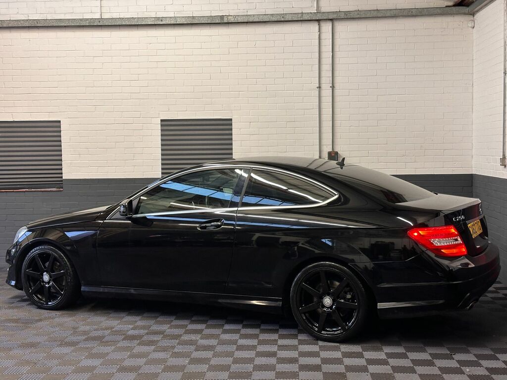 Mercedes-Benz C Class 2.1 C250 Cdi Blueefficiency Amg Sport Coupe Di CA62TXG Black #5