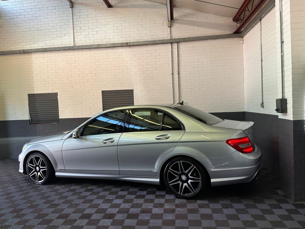 Mercedes-Benz C Class 2.1 C250 Cdi Amg Sport Plus Saloon G-tr LK63FZV Silver #6