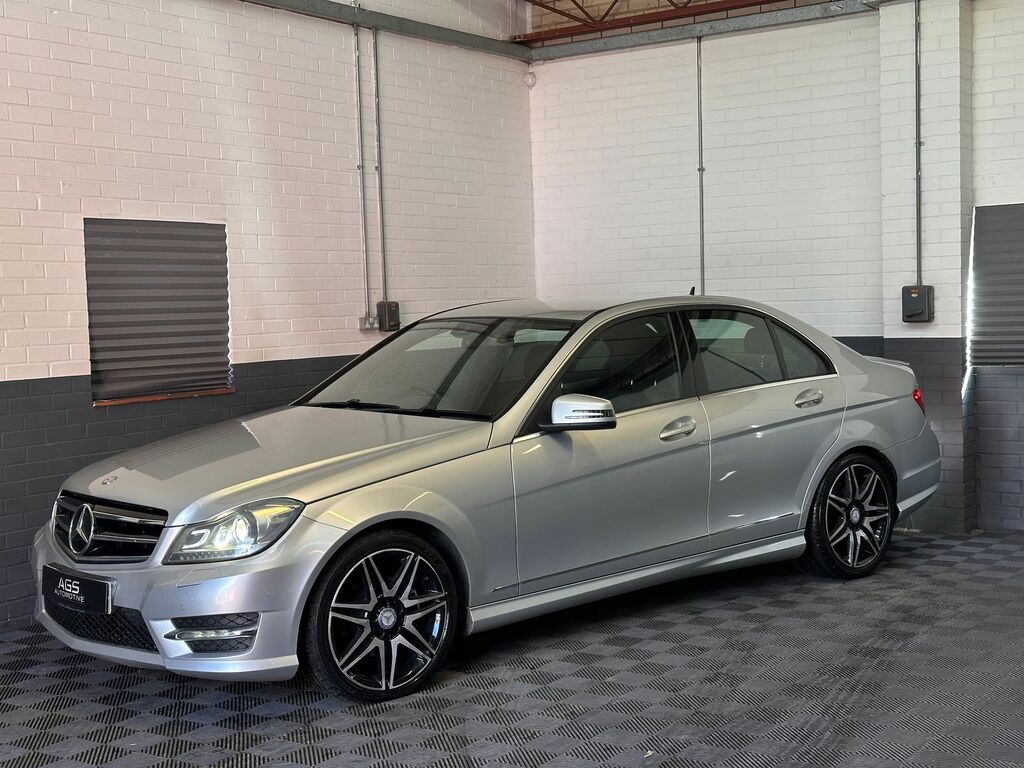 Mercedes-Benz C Class 2.1 C250 Cdi Amg Sport Plus Saloon G-tr LK63FZV Silver #3