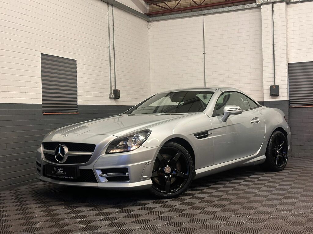 Mercedes-Benz SLK 2.1 Slk250 Cdi Blueefficiency Amg Sport Convertibl Silver